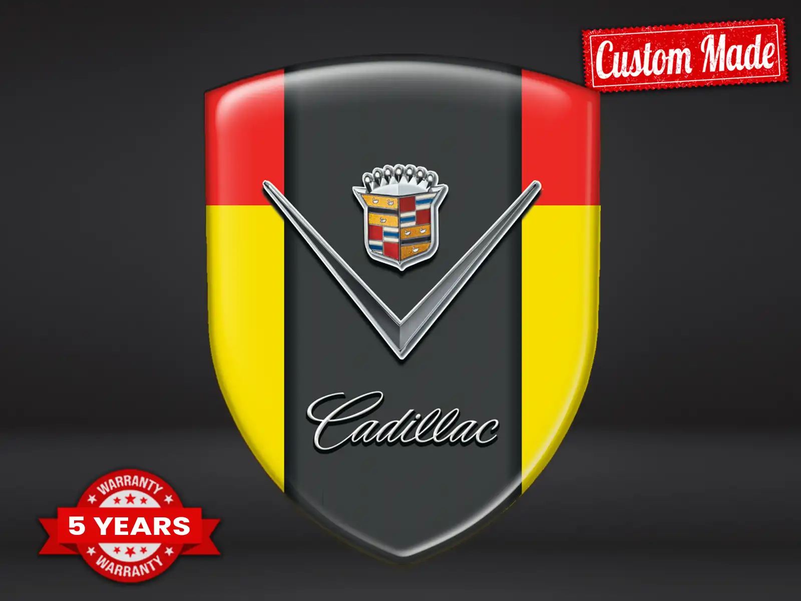 Cadillac Emblèmes Société Auto Design Max Stylé Résistant Pro ST
